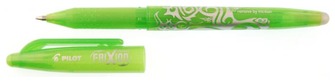 Stylo encre gel Pilot, série Frixion ball Encre vert pâle