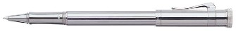 Stylo bille roulante Faber-Castell, Graf von, série Precious wood & Silver Argent