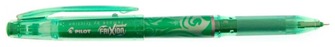 Stylo encre gel Pilot, série Frixion point Encre verte