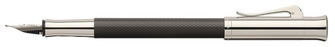Stylo plume Faber-Castell, série Guilloche Resin Noir