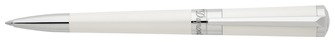 Stylo bille Dupont, S.T., série Liberté Blanc Nacré