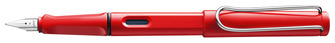 Stylo plume Lamy, série Safari Rouge (Sans réservoir)