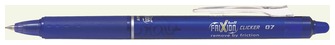 Stylo encre gel Pilot, série Frixion Ball Clicker Encre Bleue