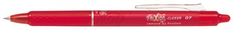 Stylo encre gel Pilot, série Frixion Ball Clicker Encre Rouge