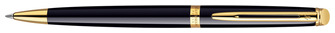 Stylo bille Waterman, série Hémisphère New Generation Laqué Noir GT