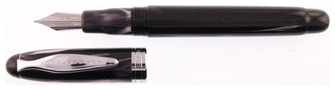 Stylo plume Noodler's Ink, série Ahab Noir & Blanc (Pointe Flex)