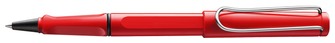 Stylo bille roulante Lamy , série Safari  Rouge