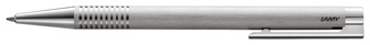 Stylo bille Lamy , série Logo  acier