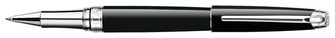 Stylo bille roulante Caran d'Ache, série Léman Noir laqué CT