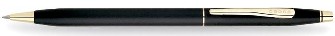 Stylo bille Cross, série Classic Century Noir Mat GT