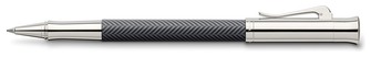 Stylo bille roulante Faber-Castell, Graf von, série Guilloche Ciselé Noir