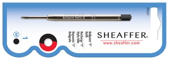 Recharge stylo Sheaffer, série Recharge & encre Encre Noire