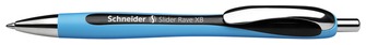 Stylo bille Schneider, série Slider Rave Encre Noire