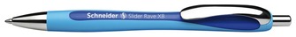 Stylo bille Schneider, série Slider Rave Encre Bleue