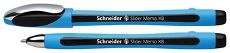 Stylo bille Schneider, série Slider Memo Encre Noire