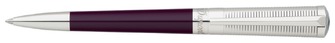 Stylo bille Dupont, S.T., série Liberté Prune/Palladium