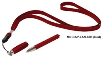 Stylo bille PenUSA, série Magnetic Rouge (Avec Cordon)
