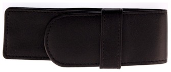 Etui Royce Leather, série Pen Cases Noir (2)