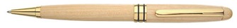 Stylo bille PenUSA, série Wooden Brun pâle