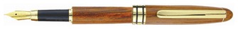 Stylo plume PenUSA, série Wooden Brun foncé