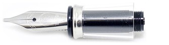 Pointe de plume TWSBI, série Pièces Acier (Diamond Mini, pointe stub)