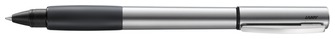 Stylo bille roulante Lamy, série Accent AL Palladium (Grip caoutchoutée noire)
