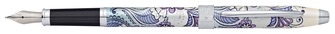 Stylo plume Cross, série Botanica Orchidée mauve