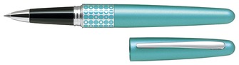 Stylo bille roulante Pilot, série Metropolitan (MR Retro) Turquoise