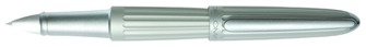 Stylo bille roulante Diplomat, série Aero Argent Mat