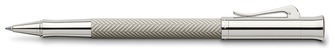 Stylo bille roulante Faber-Castell, Graf von, série Guilloche Ciselé Gris pâle