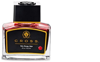 Bouteille d'encre Cross, série Recharge & encre Encre Rouge