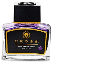 Bouteille d'encre Cross, série Recharge & encre Encre Violette