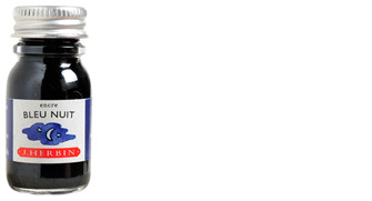Bouteille d'encre J.Herbin , série La Perle des Encres Encre bleu (Bleu nuit) (10 ml)
