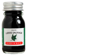 Bouteille d'encre J.Herbin , série La Perle des Encres verte (Lierre sauvage) (10 ml)