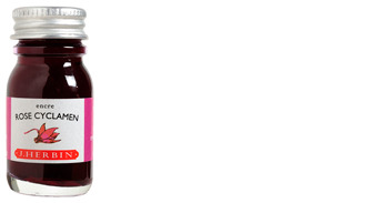 Bouteille d'encre J.Herbin , série La Perle des Encres Encre rose (Rose Cyclamen) (10 ml)