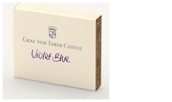 Cartouche d'encre Faber-Castell, Graf von, série Encre GvFC Luxury Ink Encre Violet-Bleu
