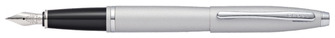 Stylo plume Cross, série Calais Chrome satiné