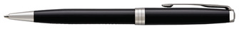 Stylo bille Parker, série Sonnet Classic Noir laqué CT