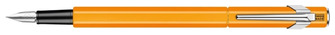 Stylo plume Caran d'Ache, série 849 FP Orange fluo