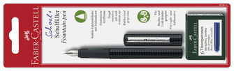 Stylo plume Faber-Castell, série School Carbone
