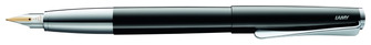 Stylo plume Lamy, série Studio Noir laqué (Piano) pointe en or 14kt