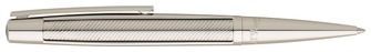 Stylo bille Dupont, S.T., série Défi Vibration Acier inoxydable