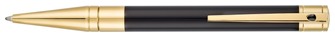 Stylo bille Dupont, S.T., série D-Initial Noir GT
