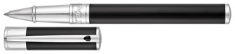 Stylo bille roulante Dupont, S.T., série D-Initial Noir CT
