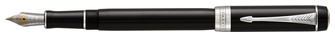 Stylo plume Parker, série Duofold Classic Noir CT (International)