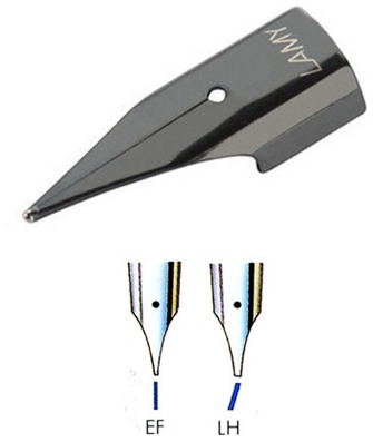 Pointe de plume Lamy, série Pièces Noire Z50 (Grosseurs spéciales)