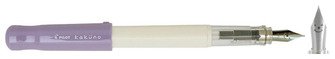 Stylo plume Pilot, série Kakuno Mauve & Blanc