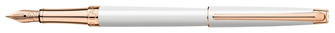 Stylo plume Caran d'Ache, série Léman Slim Blanc PGT