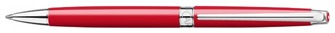 Stylo bille Caran d'Ache, série Léman Slim Rouge écarlate CT