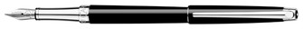 Stylo plume Caran d'Ache, série Léman Slim Noir ébène CT